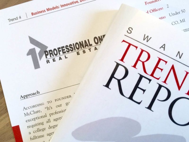 professional one named in Trends Report